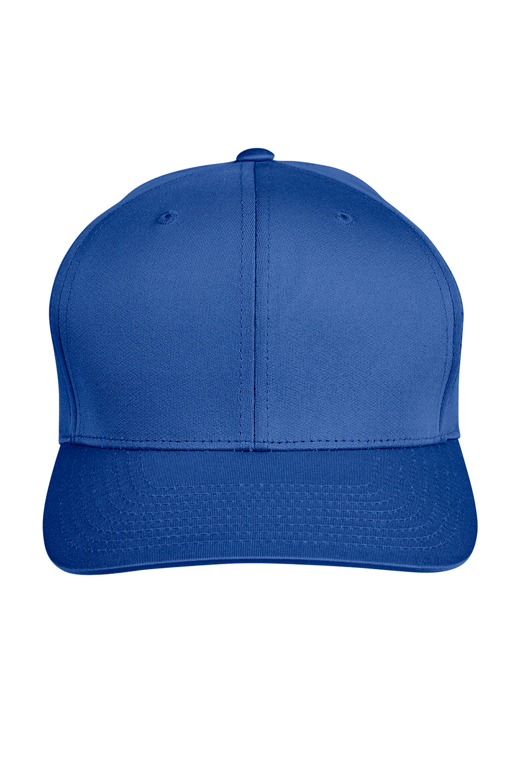 Team 365 TT801 Mens Zone Performance Moisture Wicking Snapback Hat Royal Blue Flat Front