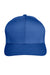 Team 365 TT801 Mens Zone Performance Moisture Wicking Snapback Hat Royal Blue Flat Front