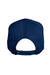 Team 365 TT801Y Youth Zone Performance Moisture Wicking Snapback Hat Dark Navy Blue Flat Back