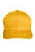 Team 365 TT801Y Youth Zone Performance Moisture Wicking Snapback Hat Athletic Gold Flat Front