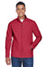 Team 365 TT80 Mens Leader Windproof & Waterproof Full Zip Jacket Scarlet Red Model Front