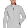 Team 365 Mens Leader Windproof & Waterproof Full Zip Jacket - Silver Grey