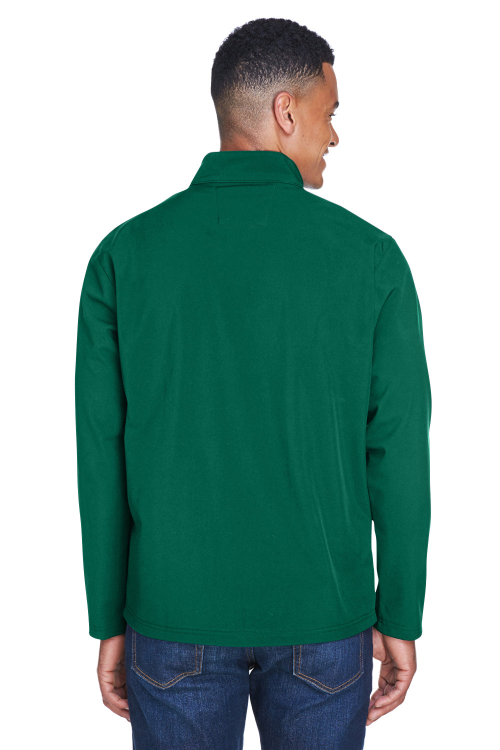 Team 365 TT80 Mens Leader Windproof & Waterproof Full Zip Jacket Forest Green Model Back