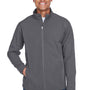 Team 365 Mens Leader Windproof & Waterproof Full Zip Jacket - Graphite Grey