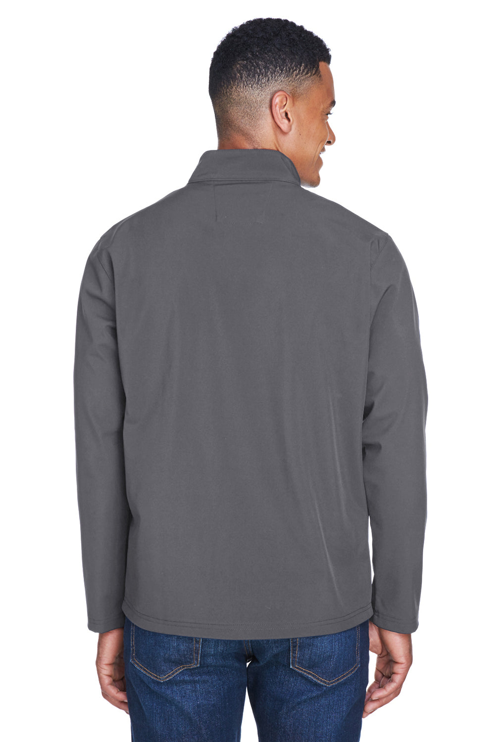 Team 365 TT80 Mens Leader Windproof & Waterproof Full Zip Jacket Graphite Grey Model Back