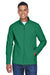 Team 365 TT80 Mens Leader Windproof & Waterproof Full Zip Jacket Kelly Green Model Front