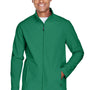 Team 365 Mens Leader Windproof & Waterproof Full Zip Jacket - Kelly Green