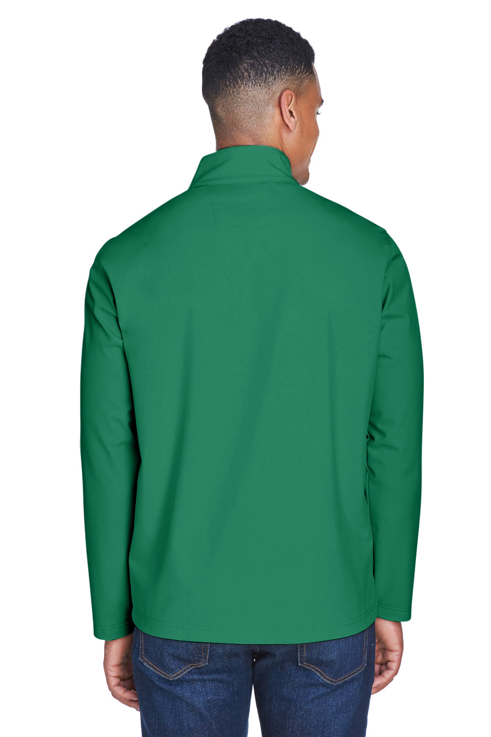 Team 365 TT80 Mens Leader Windproof & Waterproof Full Zip Jacket Kelly Green Model Back