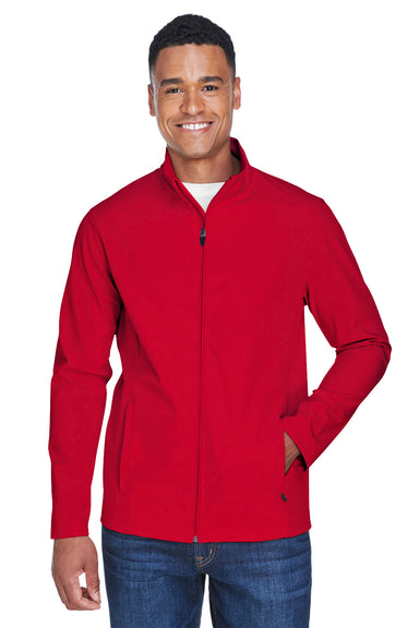 Team 365 TT80 Mens Leader Windproof & Waterproof Full Zip Jacket Red Model Front