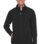 Team 365 Mens Leader Windproof & Waterproof Full Zip Jacket - Black