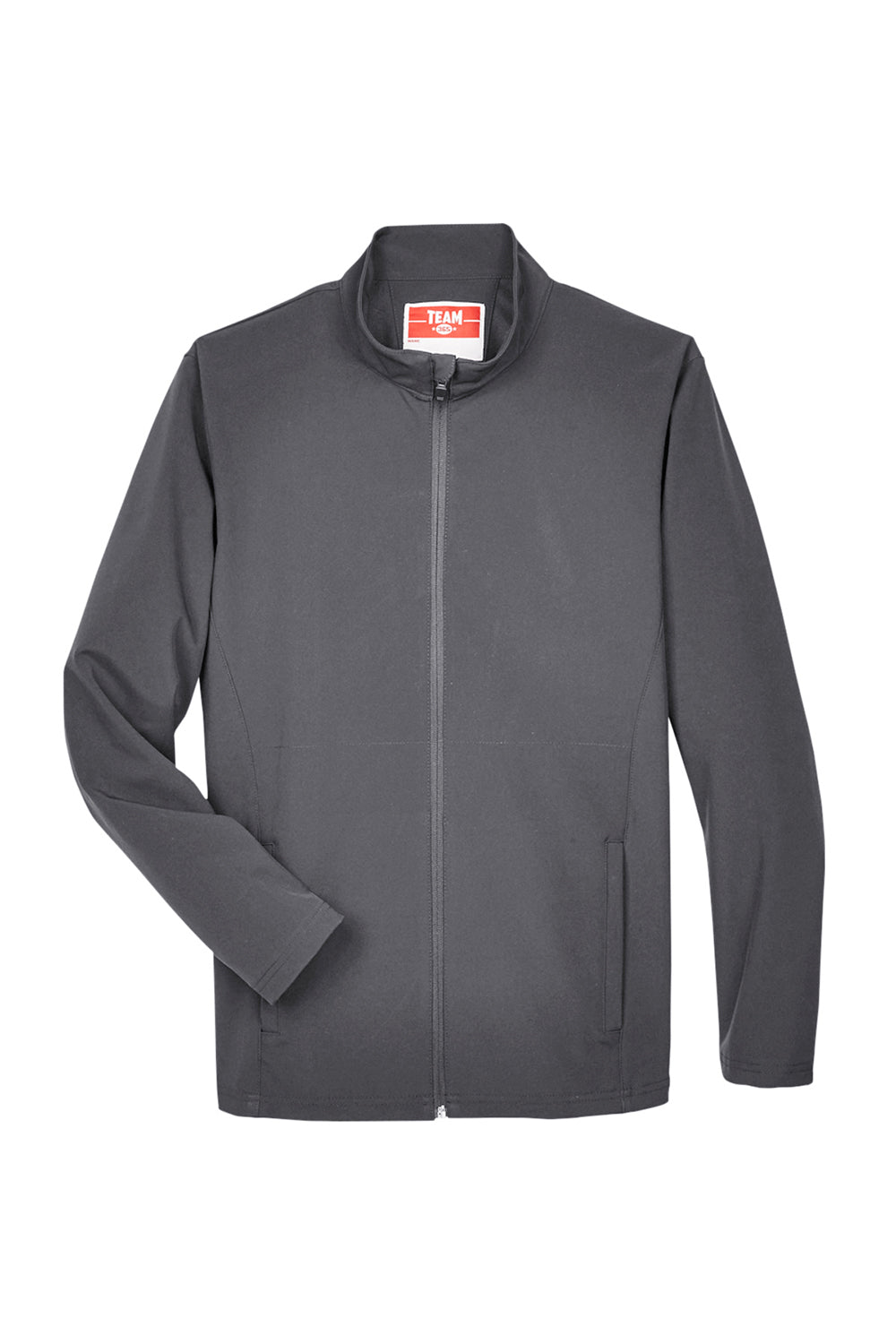 Team 365 TT80 Mens Leader Windproof & Waterproof Full Zip Jacket Graphite Grey Flat Front