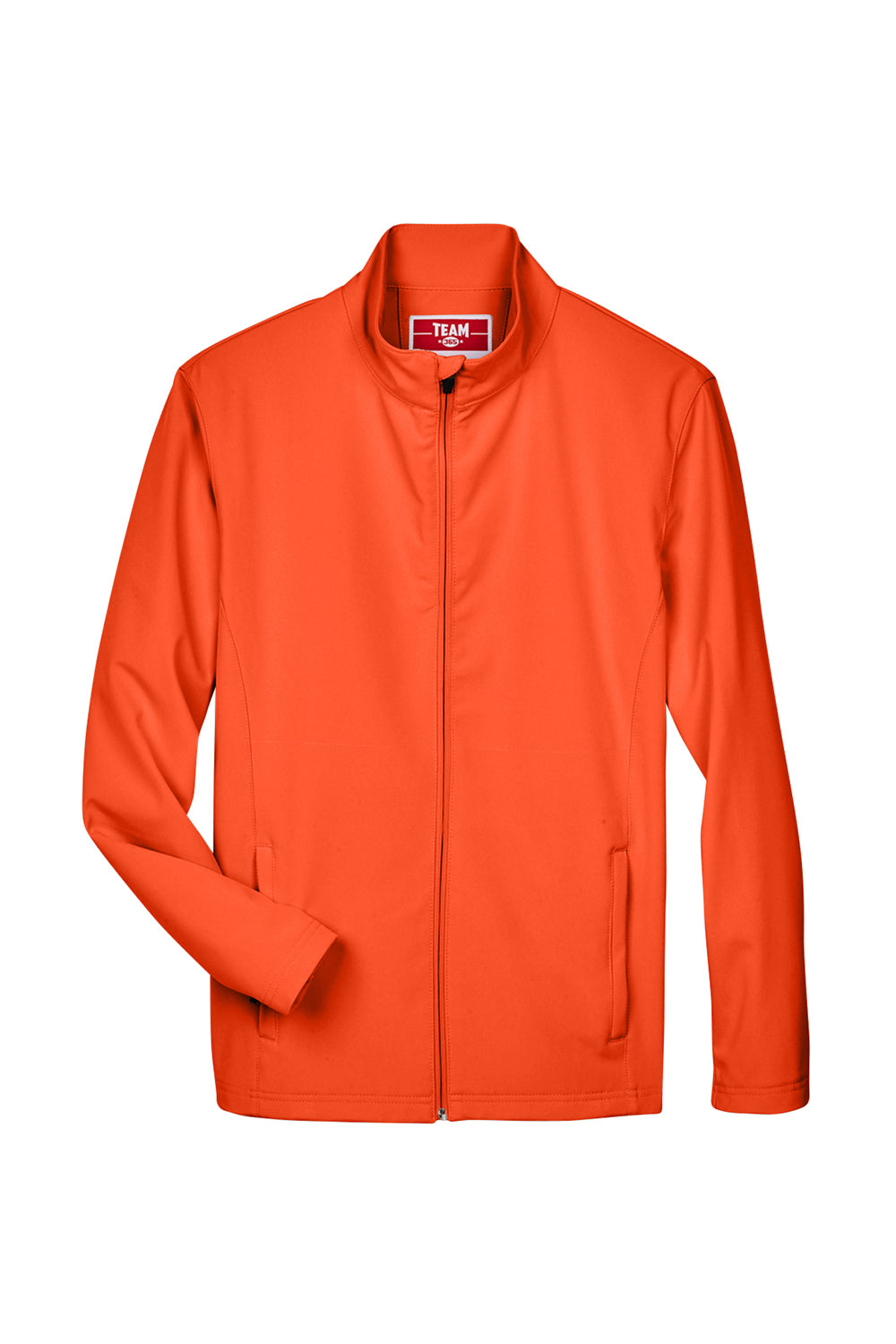 Team 365 TT80 Mens Leader Windproof & Waterproof Full Zip Jacket Orange Flat Front