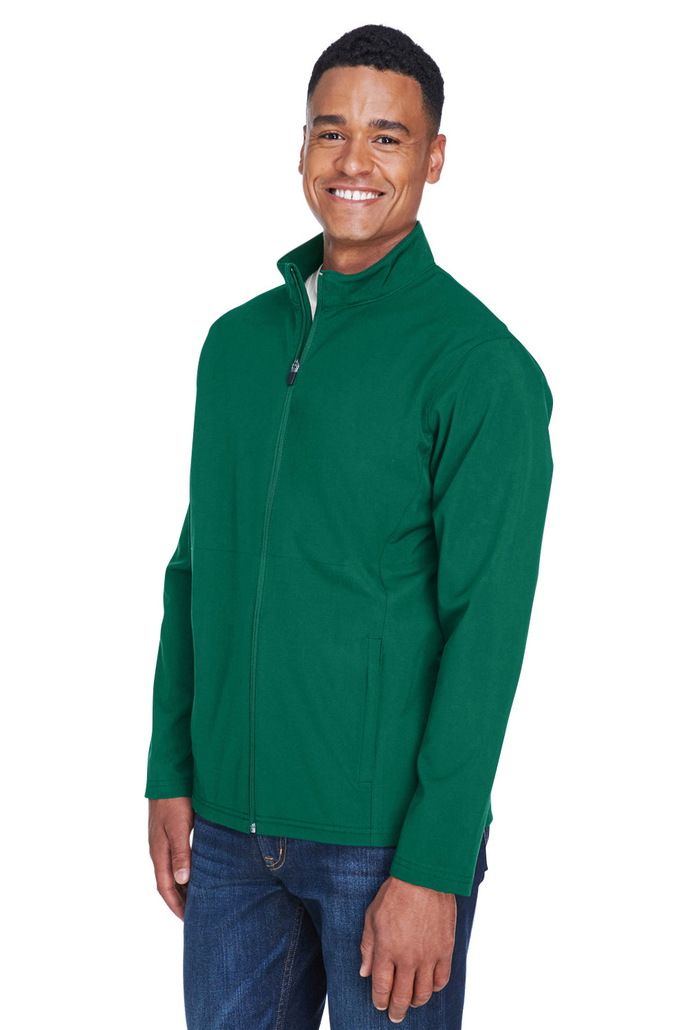 Team 365 TT80 Mens Leader Windproof & Waterproof Full Zip Jacket Forest Green Model 3q