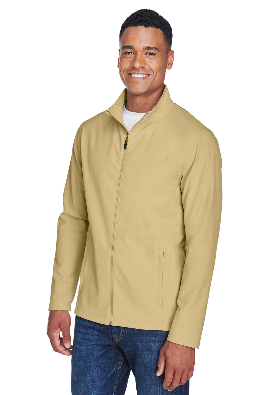 Team 365 TT80 Mens Leader Windproof & Waterproof Full Zip Jacket Vegas Gold Model 3q