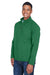 Team 365 TT80 Mens Leader Windproof & Waterproof Full Zip Jacket Dark Green Model 3q