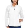 Team 365 Womens Leader Windproof & Waterproof Full Zip Jacket - White