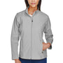 Team 365 Womens Leader Windproof & Waterproof Full Zip Jacket - Silver Grey