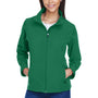 Team 365 Womens Leader Windproof & Waterproof Full Zip Jacket - Kelly Green