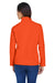 Team 365 TT80W Womens Leader Windproof & Waterproof Full Zip Jacket Orange Model Back