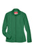 Team 365 TT80W Womens Leader Windproof & Waterproof Full Zip Jacket Dark Green Flat Front