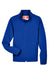 Team 365 TT80Y Youth Leader Windproof & Waterproof Full Zip Jacket Royal Blue Flat Front