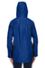 Team 365 TT86W Womens Dominator Waterproof Full Zip Hooded Jacket Royal Blue Model Back