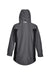 Team 365 TT86W Womens Dominator Waterproof Full Zip Hooded Jacket Graphite Grey Flat Back