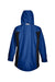 Team 365 TT86W Womens Dominator Waterproof Full Zip Hooded Jacket Royal Blue Flat Back