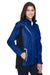 Team 365 TT86W Womens Dominator Waterproof Full Zip Hooded Jacket Royal Blue Model 3q