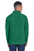 Team 365 TT90 Mens Campus Pill Resistant Microfleece Full Zip Jacket Kelly Green Model Back