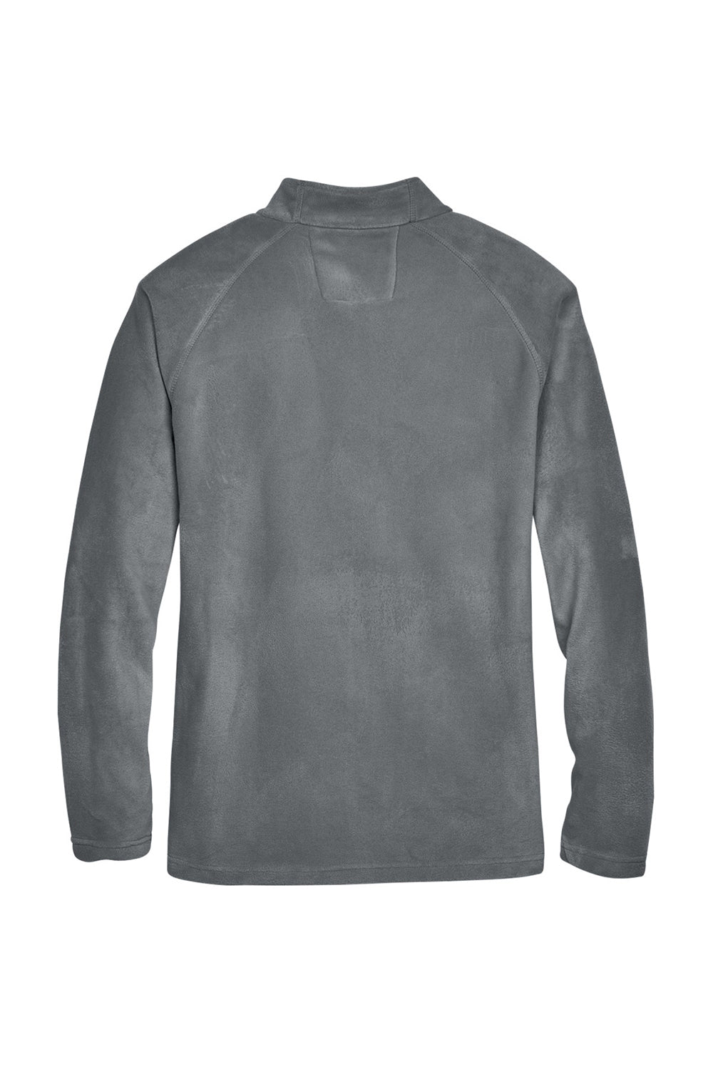 Team 365 TT90 Mens Campus Pill Resistant Microfleece Full Zip Jacket Graphite Grey Flat Back