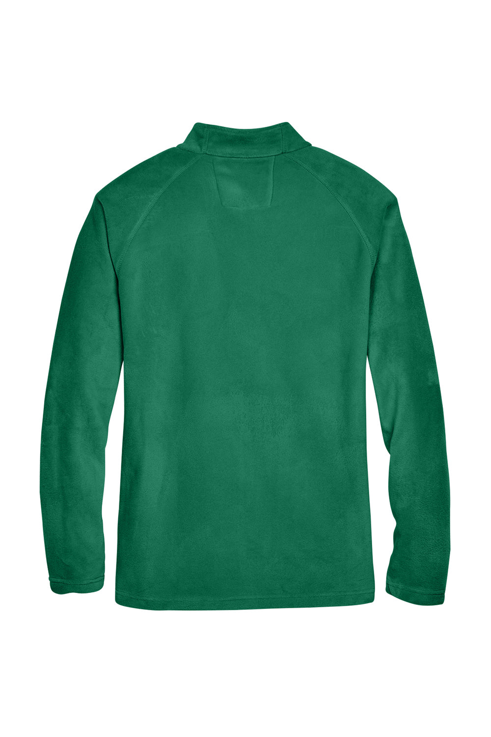 Team 365 TT90 Mens Campus Pill Resistant Microfleece Full Zip Jacket Kelly Green Flat Back