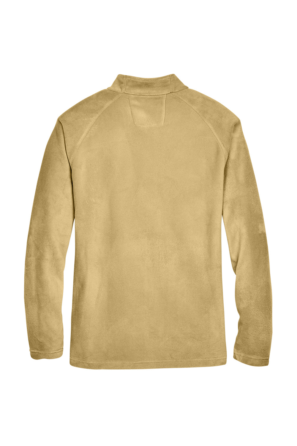 Team 365 TT90 Mens Campus Pill Resistant Microfleece Full Zip Jacket Vegas Gold Flat Back