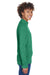 Team 365 TT90W Womens Campus Pill Resistant Microfleece Full Zip Jacket Kelly Green Model Side