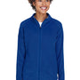 Team 365 Womens Campus Pill Resistant Microfleece Full Zip Jacket - Royal Blue