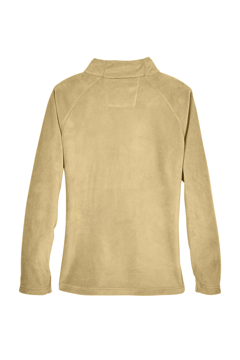 Team 365 TT90W Womens Campus Pill Resistant Microfleece Full Zip Jacket Vegas Gold Flat Back