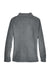 Team 365 TT90W Womens Campus Pill Resistant Microfleece Full Zip Jacket Graphite Grey Flat Back