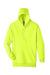 Team 365 TT96 Mens Zone HydroSport Fleece Water Resistant Hooded Sweatshirt Hoodie Safety Yellow Flat Front