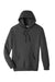 Team 365 TT96 Mens Zone HydroSport Fleece Water Resistant Hooded Sweatshirt Hoodie Heather Dark Grey Flat Front