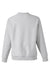 Team 365 TT98 Mens Zone HydroSport Water Resistant Crewneck Sweatshirt Heather Grey Flat Back