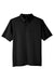 UltraClub UC105 Mens Lakeshore Performance Moisture Wicking Short Sleeve Polo Shirt Black Flat Front