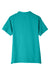 UltraClub UC105W Womens Lakeshore Performance Moisture Wicking Short Sleeve Polo Shirt Jade Green Flat Back