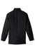 UltraClub UC708 Mens Dawson Water Resistant Quilted Full Zip Jacket Black Flat Back