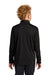 Sport-Tek YST357 Youth Competitor Moisture Wicking 1/4 Zip Sweatshirt Black Model Back