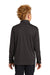 Sport-Tek YST357 Youth Competitor Moisture Wicking 1/4 Zip Sweatshirt Iron Grey Model Back