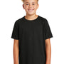 Sport-Tek Youth Moisture Wicking Short Sleeve Crewneck T-Shirt - Heather Black