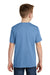 Sport-Tek YST450 Youth Competitor Moisture Wicking Short Sleeve Crewneck T-Shirt Carolina Blue Model Back