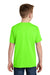 Sport-Tek YST450 Youth Competitor Moisture Wicking Short Sleeve Crewneck T-Shirt Neon Green Model Back