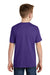 Sport-Tek YST450 Youth Competitor Moisture Wicking Short Sleeve Crewneck T-Shirt Purple Model Back