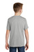 Sport-Tek YST450 Youth Competitor Moisture Wicking Short Sleeve Crewneck T-Shirt Silver Grey Model Back